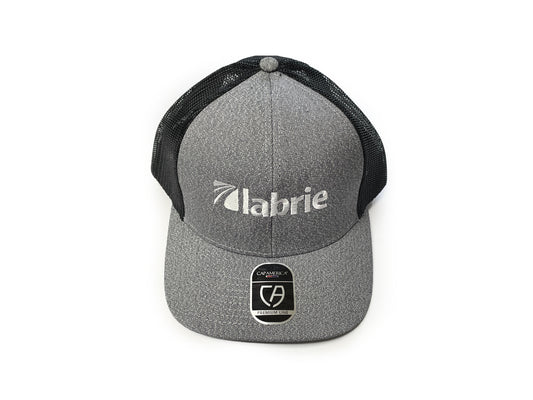 Labrie Group Cap. Black & Grey, Mesh